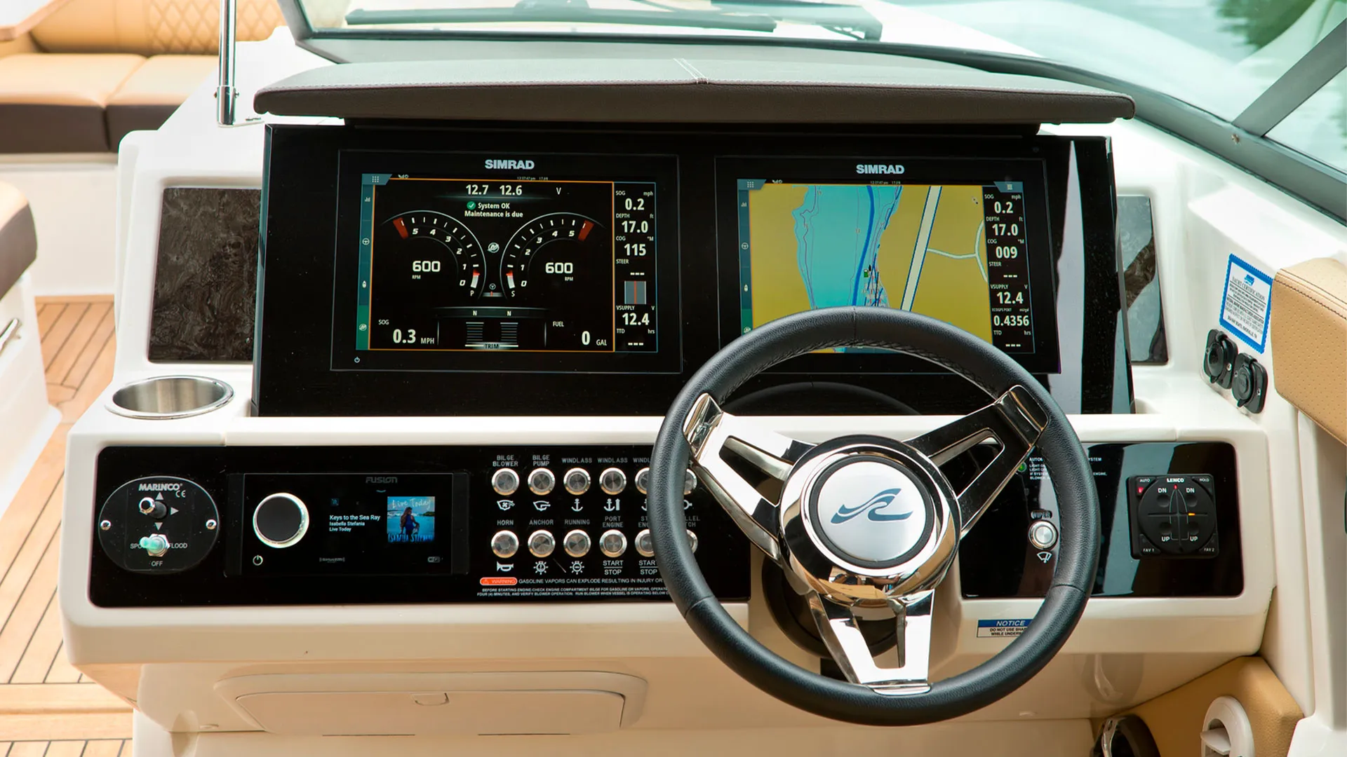 Sea Ray 350 - Panel Piloto